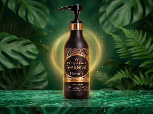 Kit Individual com 1 frasco da Progressiva Vegetal Havana 500ml